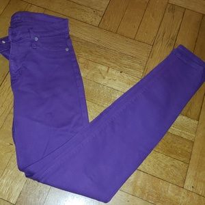 Purple Hudson Jeans
